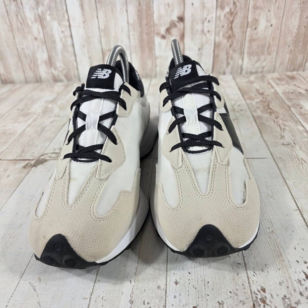 New Balance 327 Sneakers Cream Black Leopard GS327SE Womens 7.5 / Kids 6 - Picture 2 of 8